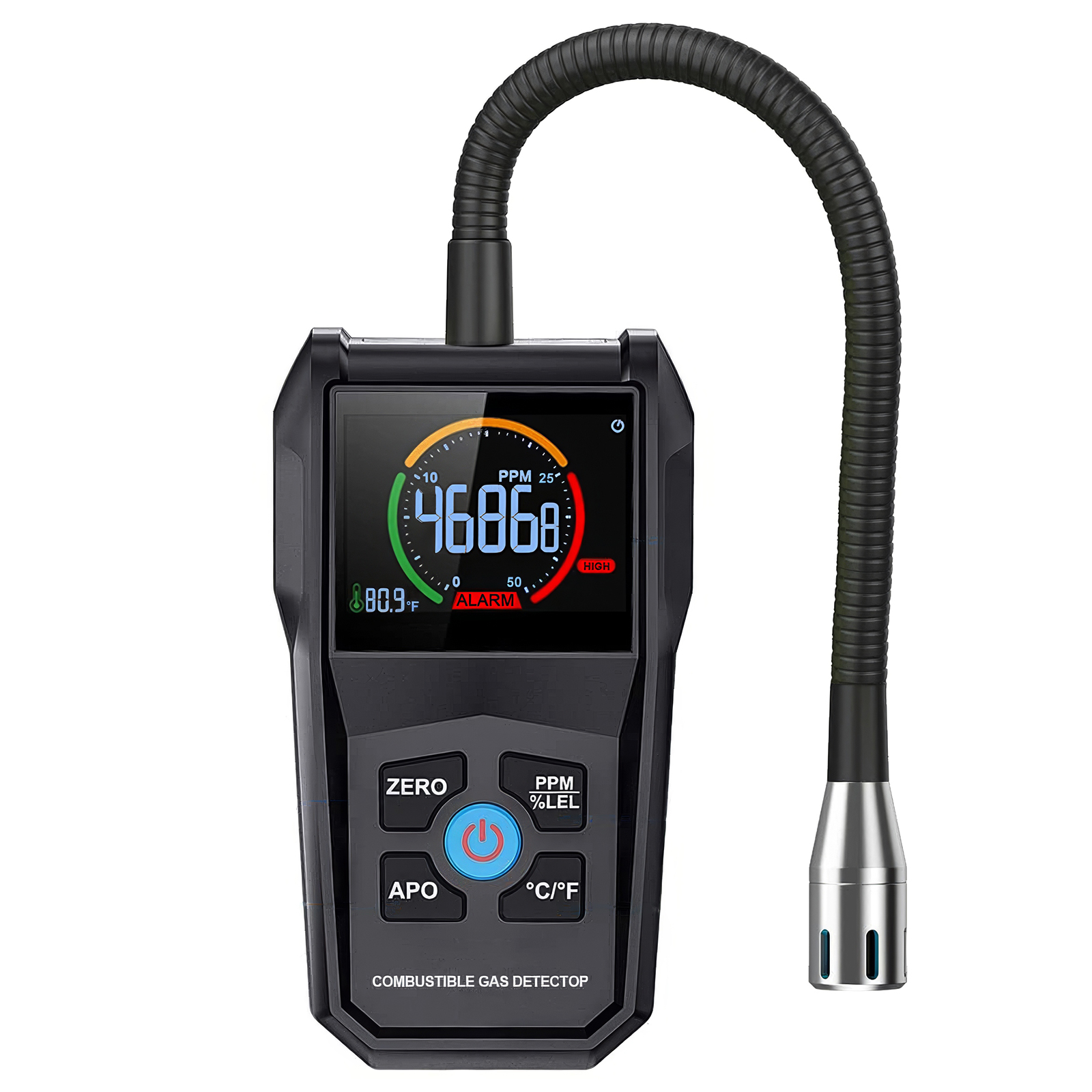 Gas Leak Detector Portable Flammable Gas Sniffer Combustible Natural Gas Leak Detector